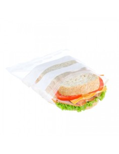 Bolsas Polietileno con autocierre y bandas de escritura (20 x 30 cm - 1000 Uds)