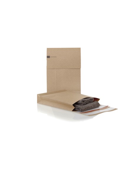 Bolsa Papel Kraft 3 Fuelles (350 x 450 x 80 + 100 - 200 Uds) Bolsa Papel Kraft 3 Fuelles (350 x 450 x 80 + 100 - 200 Uds)