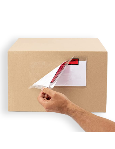 Sobres transparentes ¨Contiene Documentación¨ (228 x 120 mm - 100 Uds)