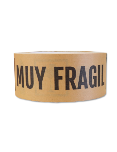 Cinta Adhesiva Papel Kraft "Muy Fragil & Posicion vertical" (50 x 50) Cinta Adhesiva Papel Kraft "Muy Fragil & Posicion vertical" (50 x 50)
