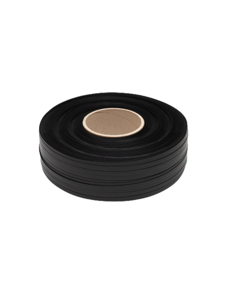 Fleje polipropileno negro (D/200 - 13 m x 0,80 mm - 1200 M)
