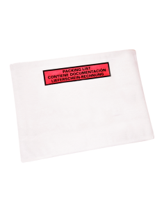 Sobres transparentes ¨Contiene Documentación¨ (228 x 120 mm - 250 Uds)