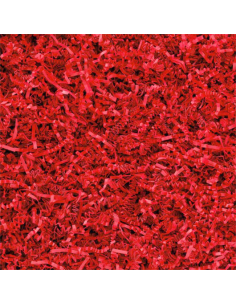 Relleno Decorativo SizzlePak (Rojo - 5 Kg)