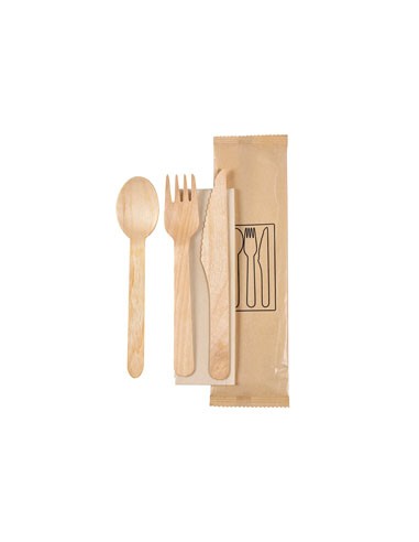 4/1 : Cuchillo, tenedor, cuchara, servilleta marrón 16/16,5/16 cm Natural 250 unid./caja (25 Uds / 50 Uds / 250 Uds) 4/1 : Cuchillo, tenedor, cuchara, servilleta marrón 16/16,5/16 cm Natural 250 unid./caja (25 Uds / 50 Uds / 250 Uds)