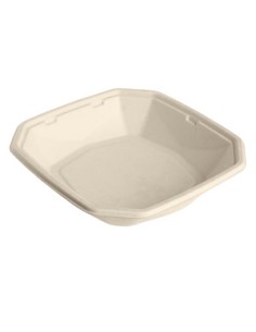 Envase de Bagazo 1000 ml Marrón 1-Comp (50 Uds / 400 Uds)