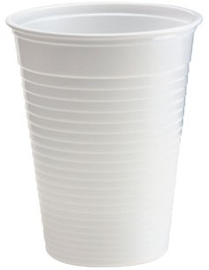 Taza de poliestireno 21 cl Blanco (100 / 2000 Uds)