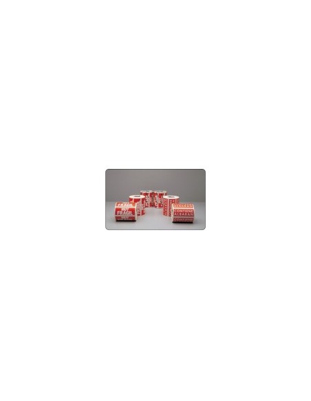 Rollo etiqueta adhesiva "MUY FRAGIL" (120 x 50 mm - 1.000 uds) Rollo etiqueta adhesiva "MUY FRAGIL" (120 x 50 mm - 1.000 uds)