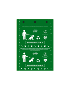 Bolsas Caninas 100% Sostenibles (Biodegradable - 750 Uds / Pack)