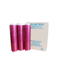 Film Profesional Granel 8 micras Alimentario 300 mm x 300 m (Pack 3 Uds)