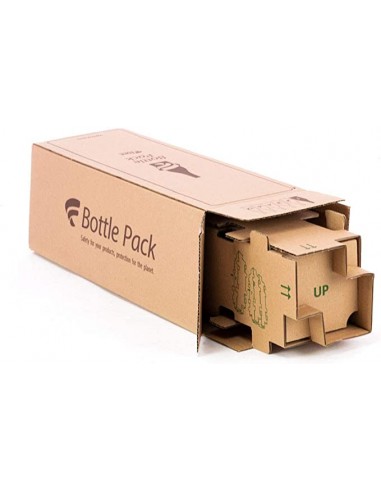 Caja para 1 Botella (Marrón - Pack 5 Uds) Caja para 1 Botella (Marrón - Pack 5 Uds)
