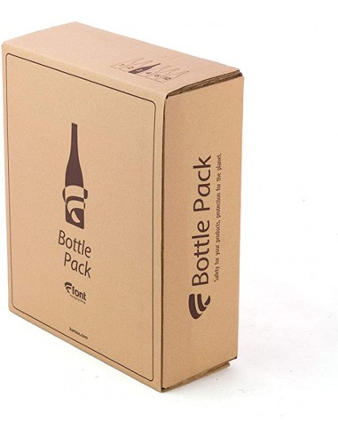 Caja para 3 Botellas (Marrón - Pack 5 Uds) Caja para 3 Botellas (Marrón - Pack 5 Uds)