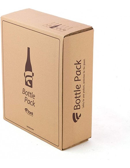 Caja para 3 Botellas (Marrón - Pack 5 Uds) Caja para 3 Botellas (Marrón - Pack 5 Uds)