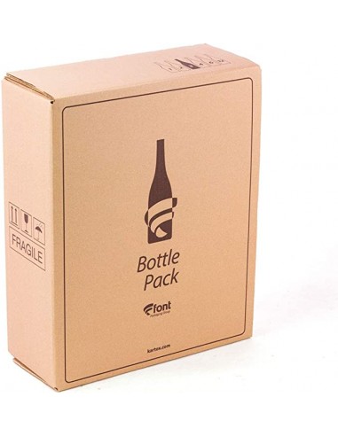 Caja para 3 Botellas (Marrón - Pack 5 Uds) Caja para 3 Botellas (Marrón - Pack 5 Uds)