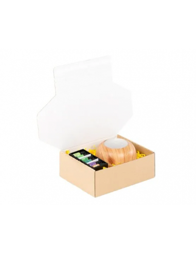 Caja Postal Ecommerce (Marrón y Blanco - 280 x 230 x 110 mm - 42 Uds) Caja Postal Ecommerce (Marrón y Blanco - 280 x 230 x 110 mm - 42 Uds)