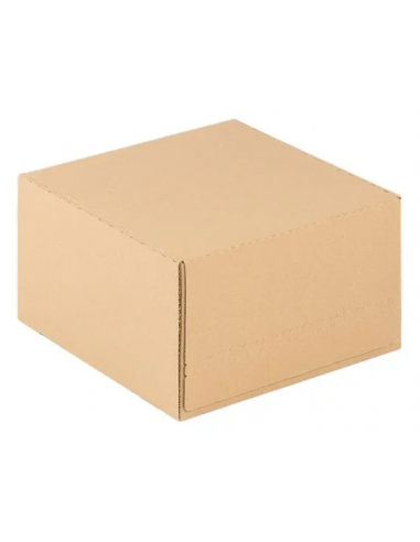 Caja Postal Ecommerce con Cierre Adhesivo (Marrón y Blanco - 320 x 320 x 200 mm - 36 Uds) Caja Postal Ecommerce con Cierre Adhesivo (Marrón y Blanco - 320 x 320 x 200 mm - 36 Uds)