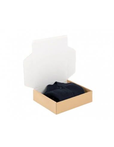 Caja Postal Ecommerce con Cierre Adhesivo (Marrón y Blanco - 460 x 400 x 130 mm - 50 Uds) Caja Postal Ecommerce con Cierre Adhesivo (Marrón y Blanco - 460 x 400 x 130 mm - 50 Uds)