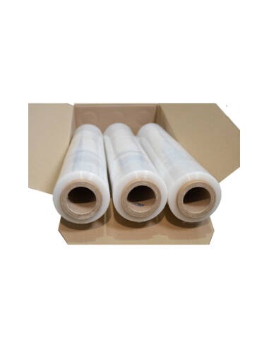 Film estirable manual (Transparente - 2,2 Kg - Mandril 200)