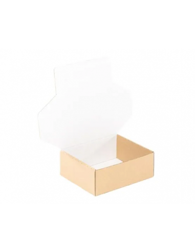 Caja Postal Ecommerce con Cierre Adhesivo (Marrón y Blanco - 314 x 220 x 90 mm - 25 Uds) Caja Postal Ecommerce con Cierre Adhesivo (Marrón y Blanco - 314 x 220 x 90 mm - 25 Uds)