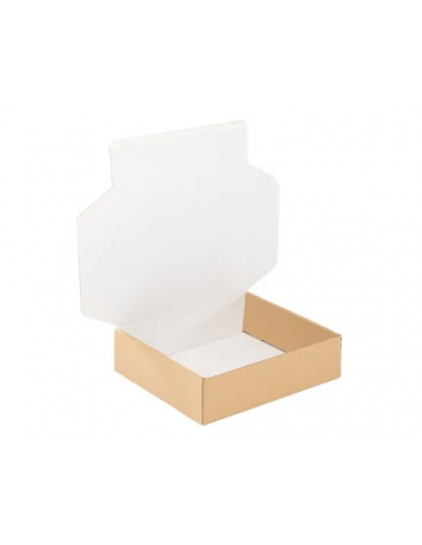 Caja Postal Ecommerce con Cierre Adhesivo (Marrón y Blanco - 434 x 310 x 70 mm - 25 Uds) Caja Postal Ecommerce con Cierre Adhesivo (Marrón y Blanco - 434 x 310 x 70 mm - 25 Uds)