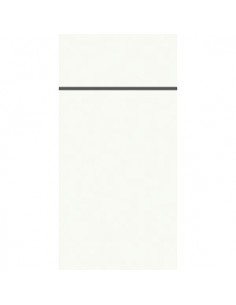 Servilleta Bio (40 x 33 cm - Blanco - 65 Uds / 260 Uds) 2