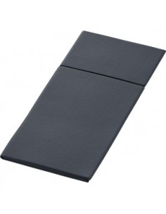 Servilleta Bio (40 x 33 cm - Negro - 65 Uds / 260 Uds)