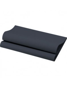 Servilleta Bio (40 x 40 cm - Negro - 60 Uds / 360 Uds)