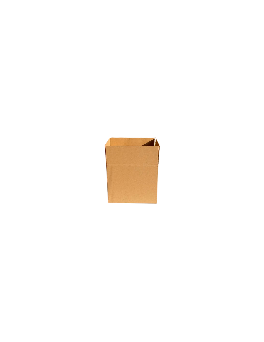 Cajas de cartón ondulado, 16x11x11 cm, canal simple, marrón
