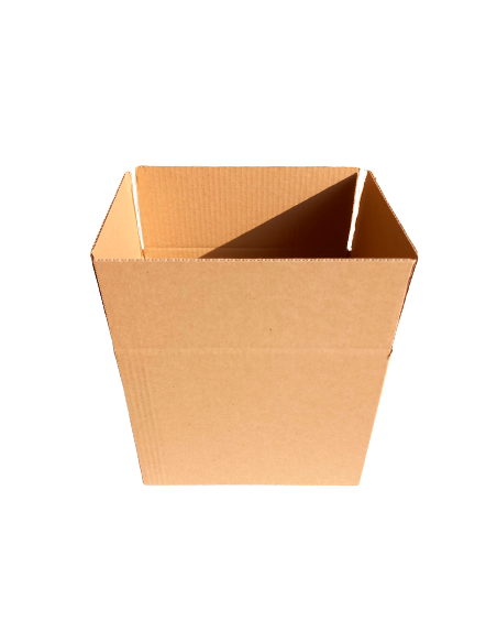 Cajas de cartón ondulado, 16x11x11 cm, canal simple, marrón
