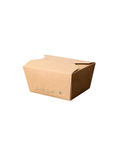Take Away Rectangular Cartón 750 ml (50 Uds)