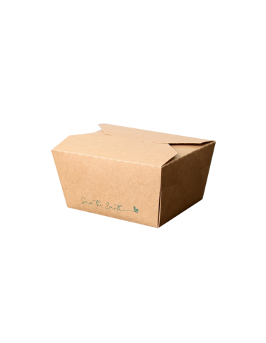 Take Away Rectangular Cartón 750 ml (50 Uds)