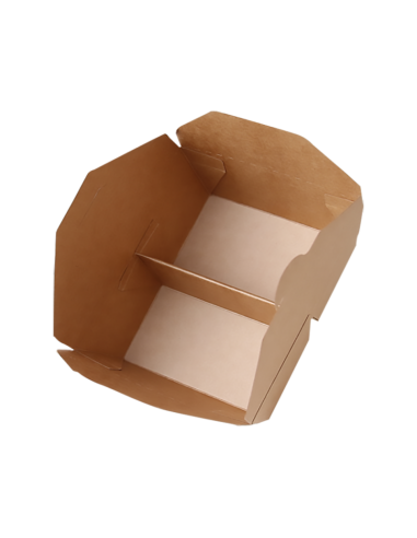 Take Away 2 Compartimentos 1300 ml (50 Uds)