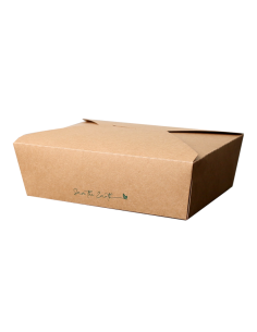 Take Away Rectángular Cartón 1900 ml (50 Uds)