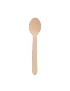 Cuchara Madera 160 mm (100 Uds)