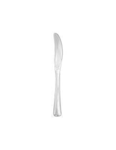 Cuchillo Reutilizable 170 mm - PS Cristal (50 Uds)