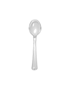Cuchara Sopa Reutilizable 170 mm - PS Cristal (50 Uds)