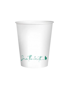 Vaso Cartón Blanco 7 oz (50 Uds)