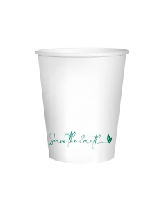 Vaso Cartón Blanco 7,5 oz (50 Uds)