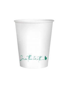 Vaso Cartón Blanco 8 oz (50 Uds)