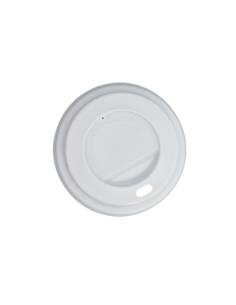 Tapa Blanca Travel PS - 4 oz - Ø 62 mm (100 Uds)