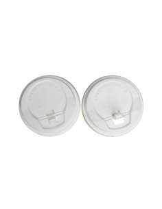 Tapa Blanca Sip Cerrada Vasos 7 oz Ø 73 mm (50 Uds)