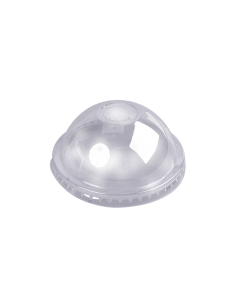Tapa PET Cúpula con Agujero Ø 95 mm (50 Uds)