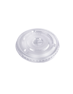 Tapa PET Plana con cruz Ø 95 mm (50 Uds)
