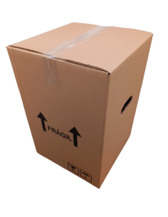   Basics Cajas de mudanza pequeñas con tapa y asas,  paquete de 20, marrón, 15 x 10 x 12 pulgadas : Productos de Oficina