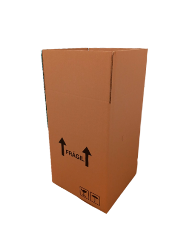 Caja Mudanza Barril (Marrón - 400 x 400 x 595 - 10 Uds) Caja Mudanza Barril (Marrón - 400 x 400 x 595 - 10 Uds)