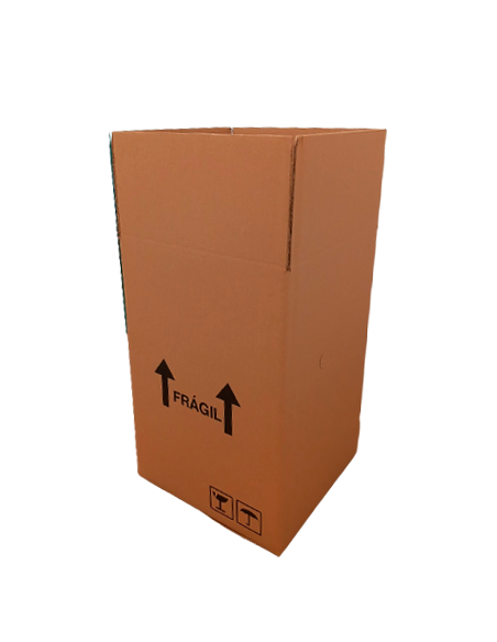 Caja Mudanza Barril (Marrón - 400 x 400 x 595 - 10 Uds) Caja Mudanza Barril (Marrón - 400 x 400 x 595 - 10 Uds)