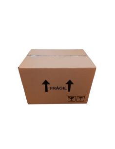 Caja Mudanza Mediana (Marrón - 500 x 350 x 340 - 15 Uds)