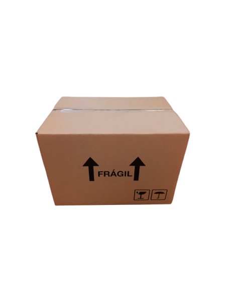 Caja Mudanza Mediana (Marrón - 500 x 350 x 340 - 15 Uds)
