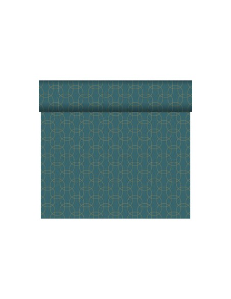 Camino de mesa Desechable (0,4 x 24 m - Golden Deco)