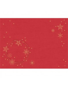 Mantelito Desechable (30 x 40 cm - Star Shine Red)