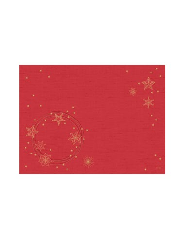 Mantelito Desechable (30 x 40 cm - Star Shine Red) Mantelito Desechable (30 x 40 cm - Star Shine Red)